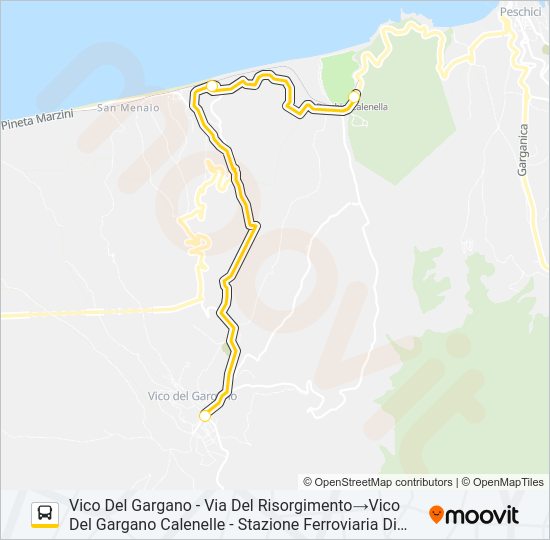 988R-I22 Bus Line Map