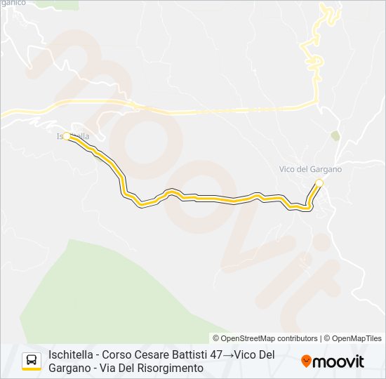 1059R-I22 Bus Line Map