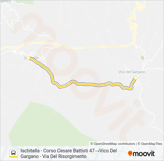 1059R-I22 Bus Line Map