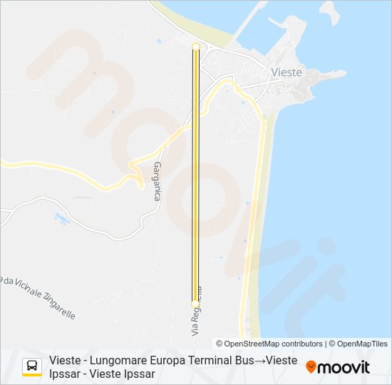 972-R-I22 Bus Line Map