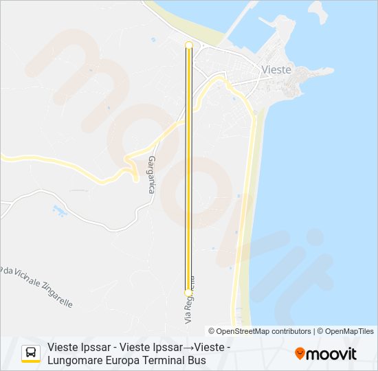 993A1-I22 Bus Line Map