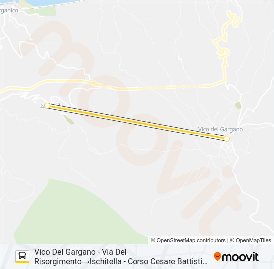 1042A1-I22 Bus Line Map