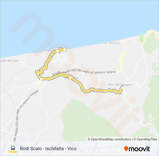 1048R1-I22 Bus Line Map