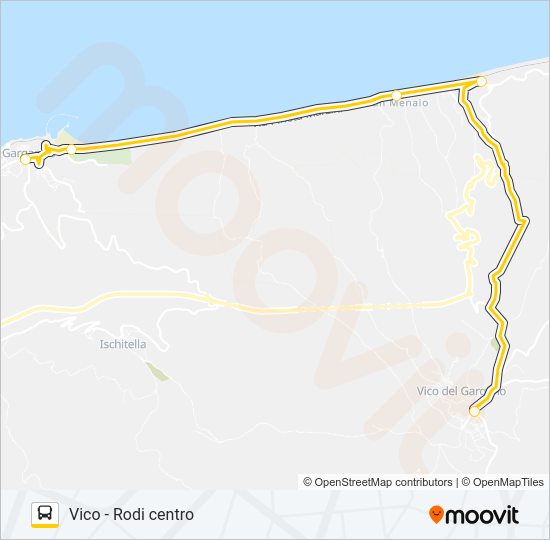 1059R1-I22 Bus Line Map