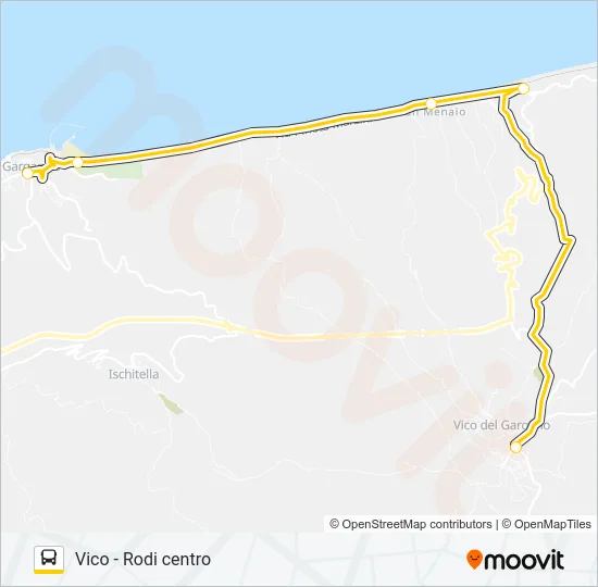 1059R1-I22 Bus Line Map