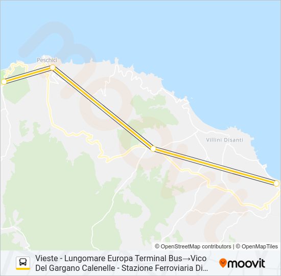 964A - I22 Bus Line Map