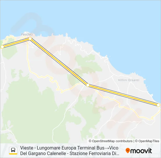 964A - I22 Bus Line Map