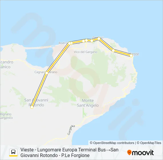 1120A - I22 Bus Line Map