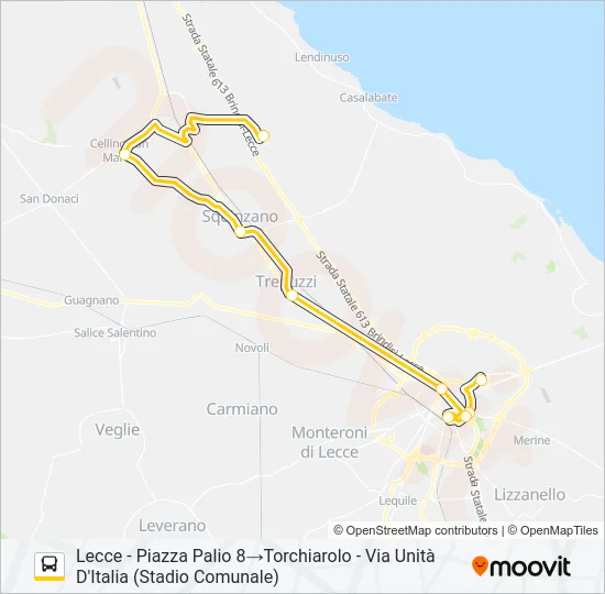 82114+2068A Bus Line Map