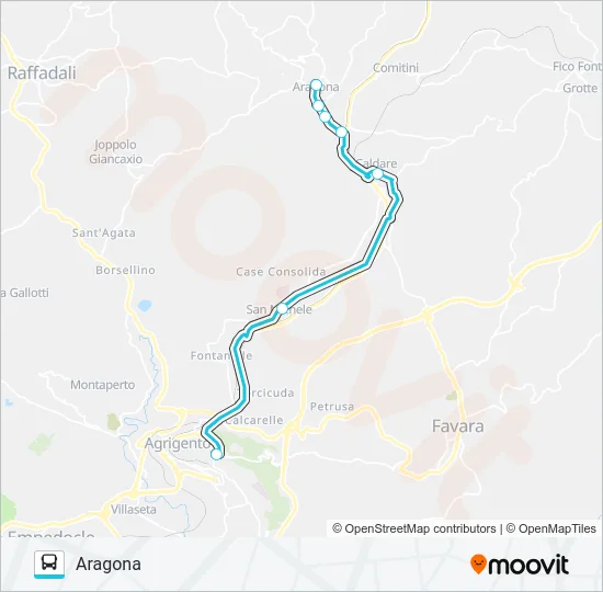 LATTUCA Bus Line Map