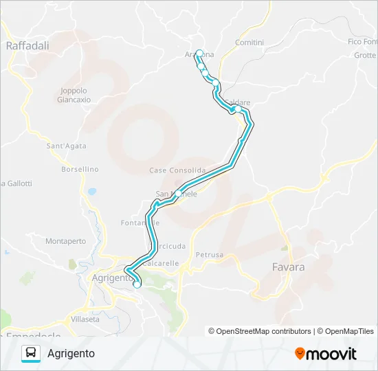 LATTUCA Bus Line Map