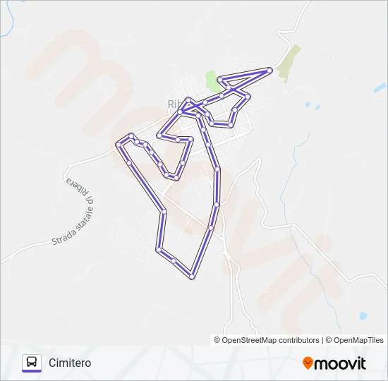 2 Bus Line Map