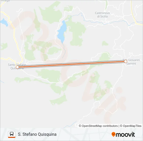 C&A Bus Line Map