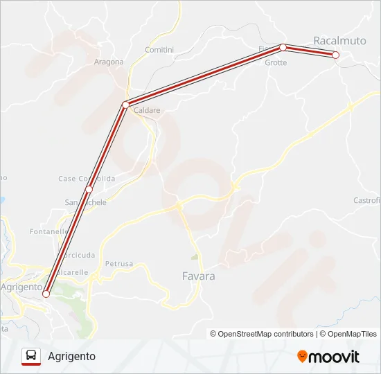 SAL Bus Line Map
