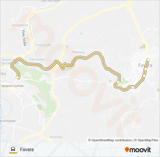 SAIS Bus Line Map