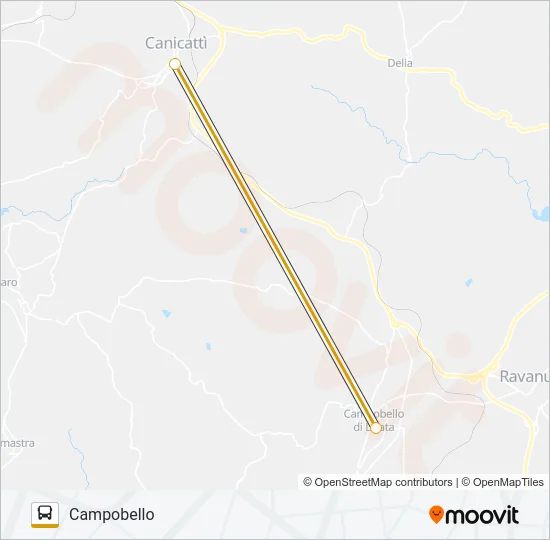 SAIS Bus Line Map