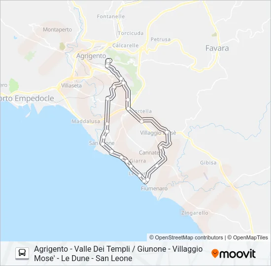 2/ Bus Line Map