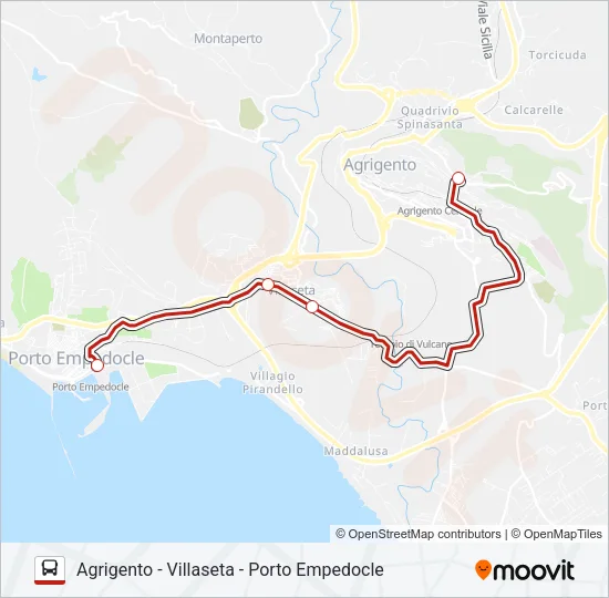 SAL Bus Line Map