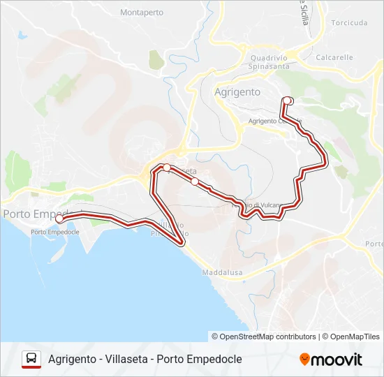 SAL Bus Line Map