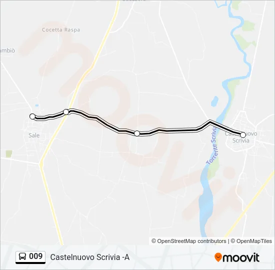 009 Bus Line Map