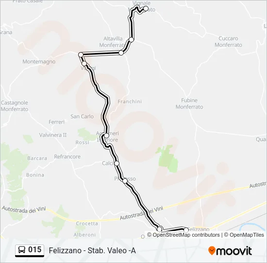 015 Bus Line Map