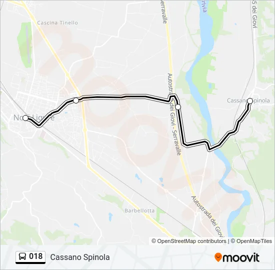 018 Bus Line Map
