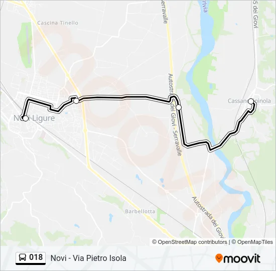 018 Bus Line Map