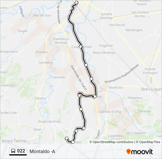 022 Bus Line Map