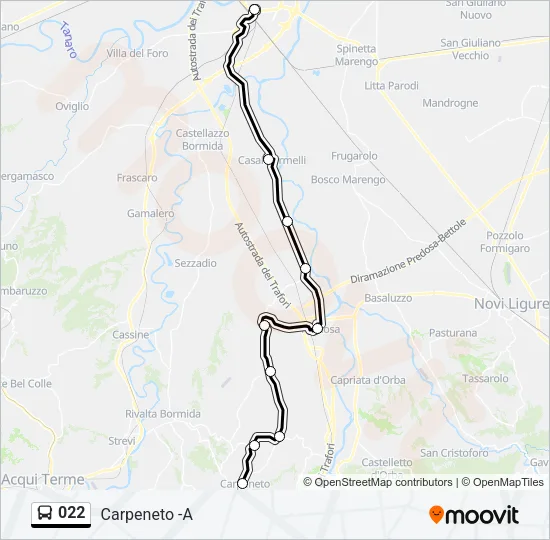 022 Bus Line Map