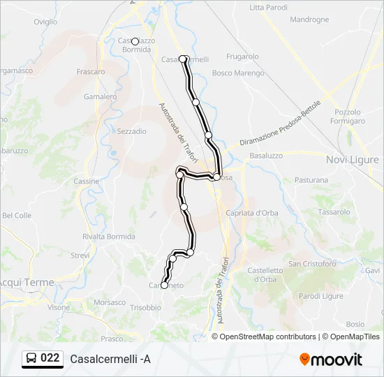 022 Bus Line Map