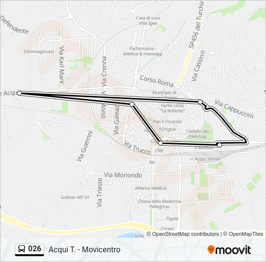 026 Bus Line Map