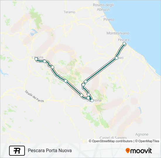 R Train Line Map