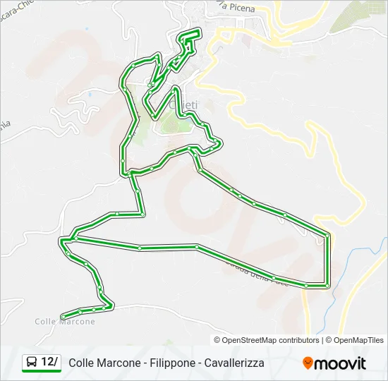 12/ Bus Line Map