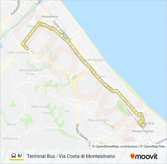 6/ Bus Line Map