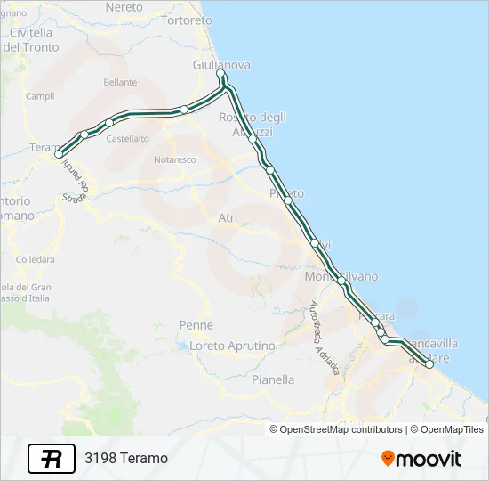 R Train Line Map