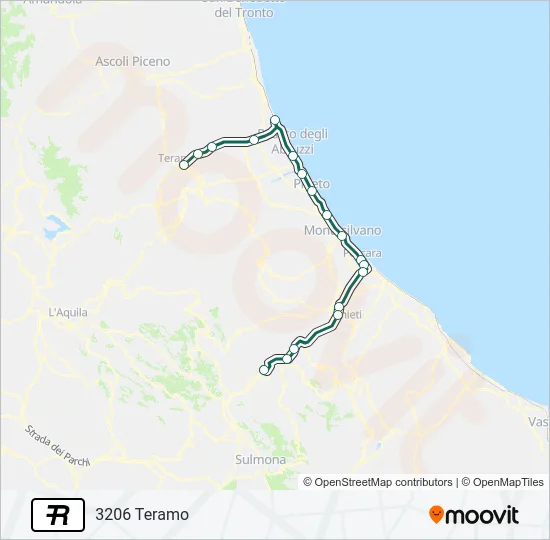 R Train Line Map