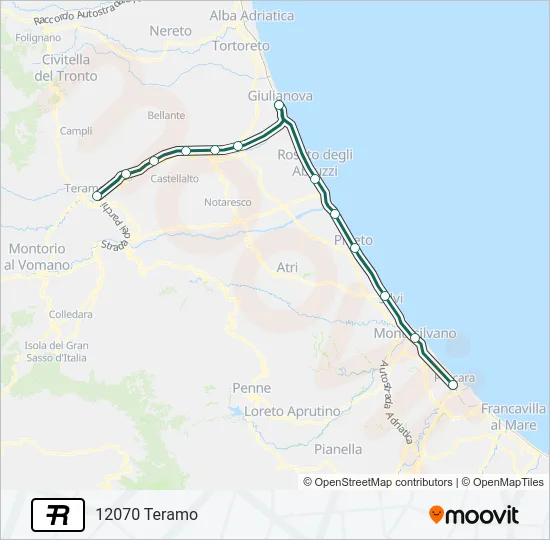 R Train Line Map