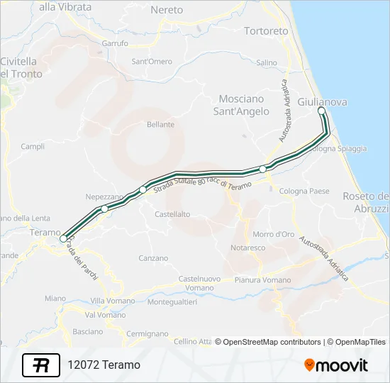 R Train Line Map