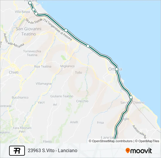 R Train Line Map