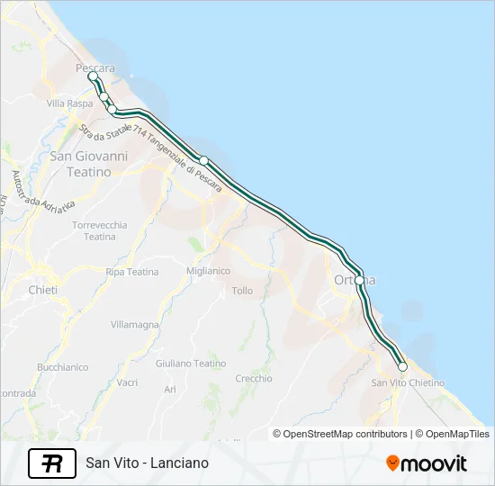 R Train Line Map