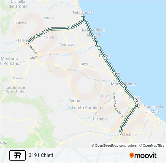R Train Line Map