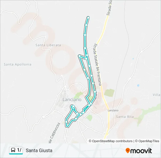 1/ Bus Line Map