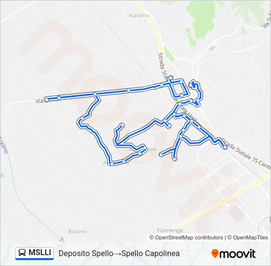 MSLLI Bus Line Map