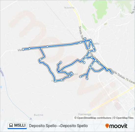 MSLLI Bus Line Map