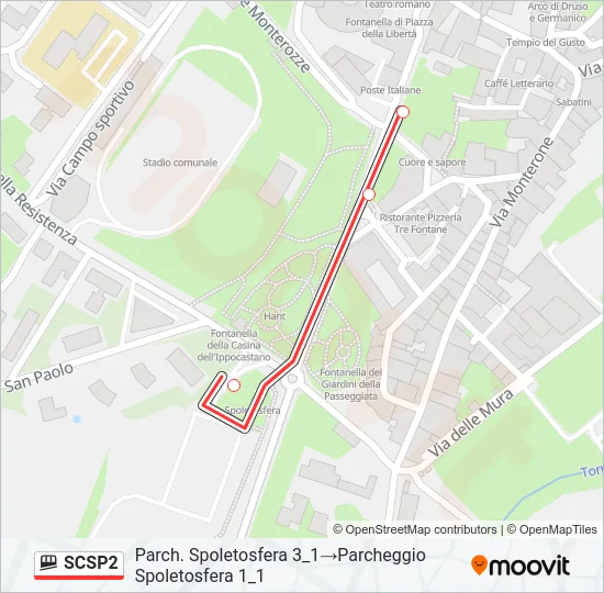 SCSP2 Funicular Line Map