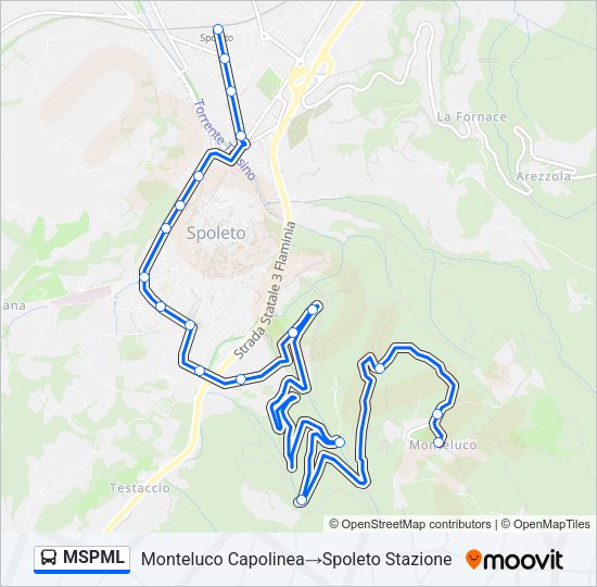 MSPML Bus Line Map