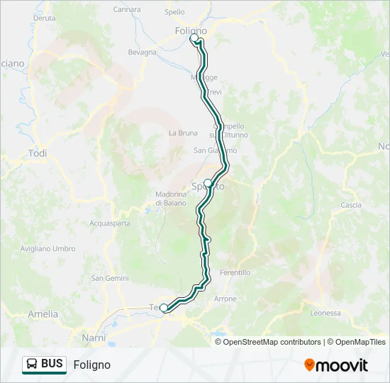 BUS Line Map