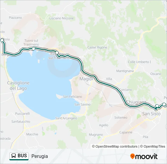 BUS Line Map