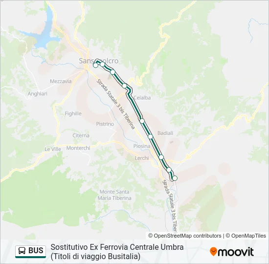 BUS Line Map