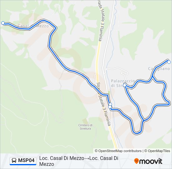 MSP04 Bus Line Map